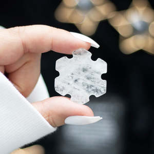 Clear Quartz Crystal Snowflake - Assorted