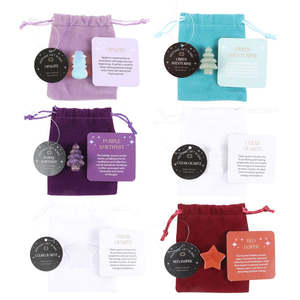 Crystal Christmas Decoration - Assorted Designs & Crystals