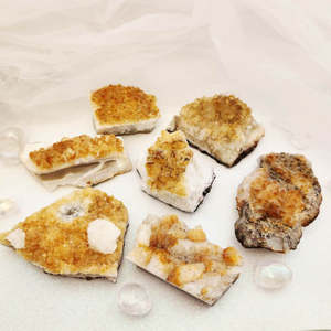 Citrine Cluster - Heat Treated, Assorted