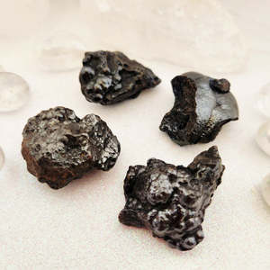 Crystals Fossils: Botryoidal Hematite Rough Rock (assorted. approx. 4.1-4.9x3.4-4cm)
