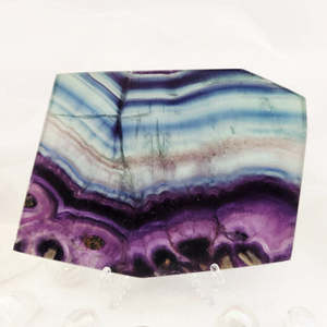 Rainbow Fluorite Polished Slab (approx. 19x13.5cm)