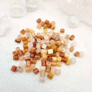 Pink Aventurine Tube/Column Bead (approx. 6x6mm))