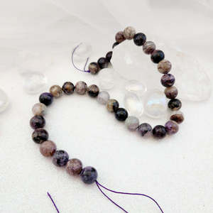 Charoite Bead (assorted. approx. 12mm round)