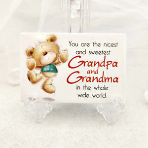 Inspirational Heartfelt Gifts: Grandpa & Grandma Magnet