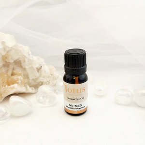 Personal Health Items: Nutmeg Essential Oil (certified 100% pure & natural from New Zealand) 10ml