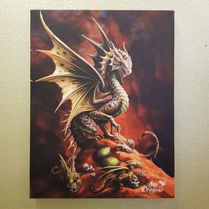 Wall Art Hanging Gifts: Desert Dragon (approx. 25 x 19cm)