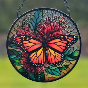 Monarch Butterfly | Stained Glass | Suncatcher
