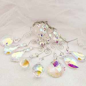 Crystal Glass Prism Suncatcher | Iridescent | Assorted Designs