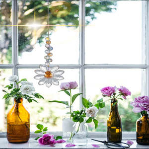 Daisy | Crystal Prism Suncatcher | Rainbow Maker