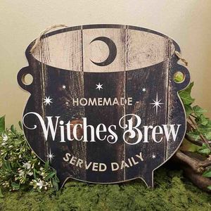 Mystical Magical: Homemade Witches Brew Sign | Wall Art | Novelty