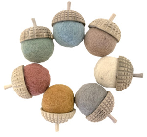 Home Play: Earth Toned Acorns