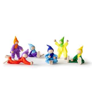 Magic Wood Felt Elves (Set of 6)