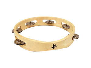 Music: 20cm Wooden Tambourine
