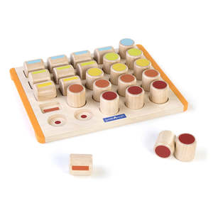 Guidecraft: Guidecraft Count by Colour Cylinders