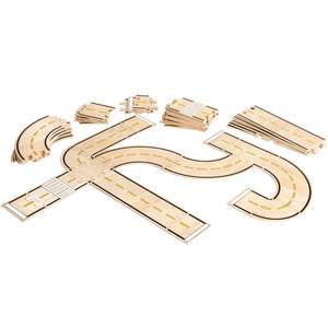 Guidecraft Double-Sided Roadway System   42 pc. set