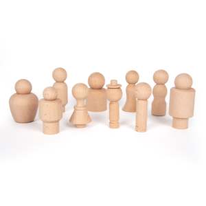 Tickit: TickiT Wooden Community Figures - Pk10