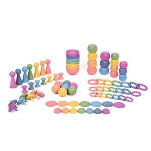 TickiT Rainbow Wooden Super Set