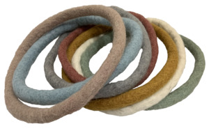 Learning Resources: Earthy Felt Circles