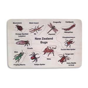 Puzzles 1: New Zealand Native Bugs Puzzle