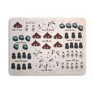 Puzzles 1: Count to Ten in Maori