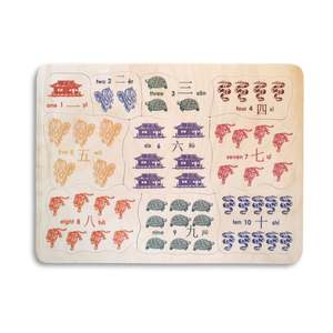 Puzzles 1: Count to Ten in Mandarin
