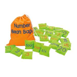 Numbers Beanbags