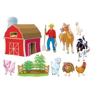 Maths Literacy: Old MacDonald Had a Farm Pre-Cut Felt