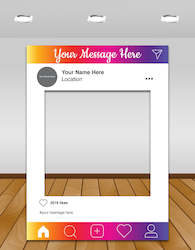 Frontpage: Colourful InstaFrame