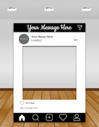 Frontpage: Black InstaFrame