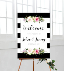 Welcome Signs: Tropical Welcome Sign