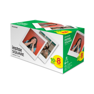 Products: instax SQUARE Film 80pk White