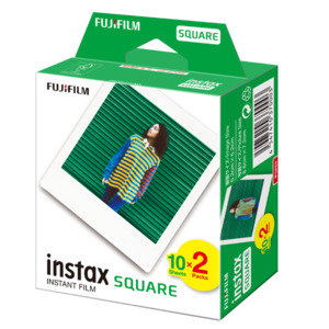 instax SQUARE Film 20pk White