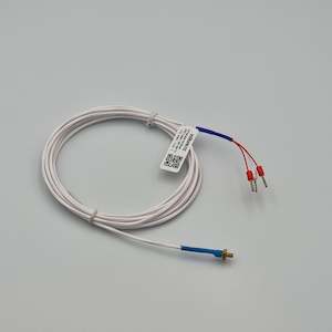 Instrumentation Temperature: PT100 Bolt M3 Brass with PTFE Cable [-50...200°C]