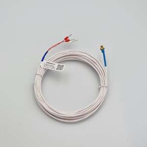 Instrumentation Temperature: PT100 Bolt M4 Brass with PTFE Cable [-50...200°C]