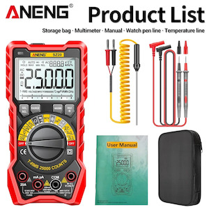 M Measure And Test: Aneng SZ20 Multimeter - 25,000 Counts