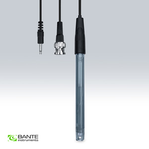 M Measure And Test: Bante E203-BNC pH Electrode with Integrated ATC (Epoxy Body)