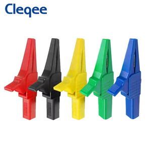 M Measure And Test: Cleqee P2003 - Heavy Duty Safety Alligator Clips CATIII 1000V 32A