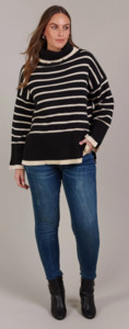 Katana roll neck knit