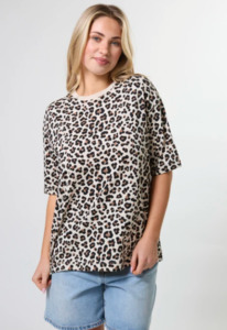 Porter tee leopard