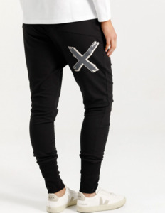Apartment pant winter weight Black w shadow X