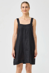 Studio short tank dress black