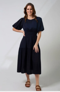 Sabrina dress navy
