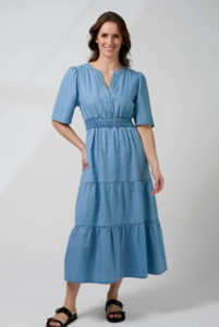 Dresses Skirts: Vittoria dress light wash