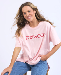 Simplified tee pale pink