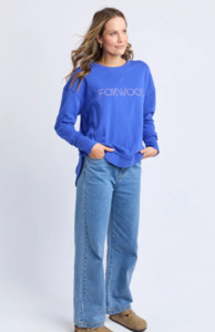 Foxwood: Simplified crew blue metallic