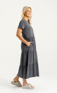 Kendall dress graphite