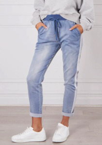 Boston jogger light blue