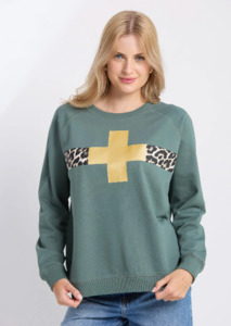 Classic sweater moss star crossed