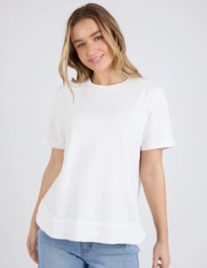 Farrah short sleeve white