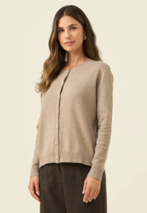Darby cardigan stone